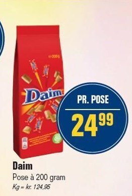 Otto Duborg Daim tilbud