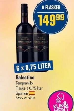 Otto Duborg Balestino tilbud