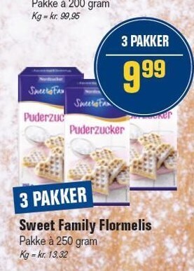 Otto Duborg Sweet family flormelis tilbud