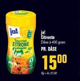 Ja! citronte