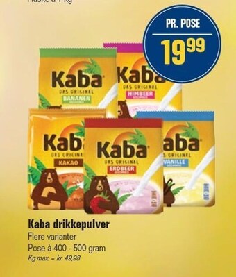 Otto Duborg Kaba drikkepulver tilbud