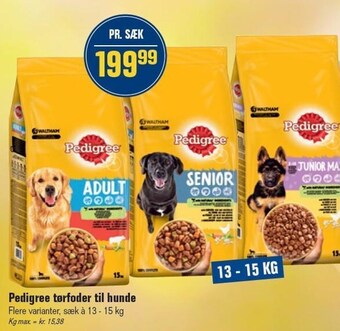 Pedigree tørfoder til hunde