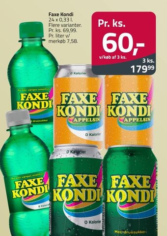 Fleggaard Faxe Kondi tilbud