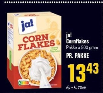Otto Duborg Ja! cornflakes tilbud