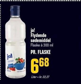 Otto Duborg Ja! flydende sødemiddel tilbud