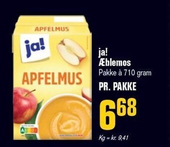 Otto Duborg Ja! æblemos tilbud