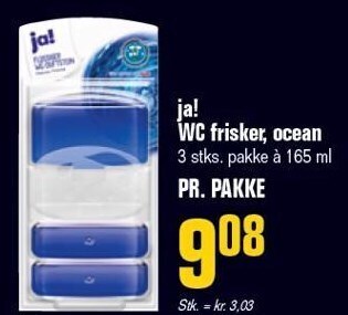 Otto Duborg Ja! wc frisker, ocean tilbud