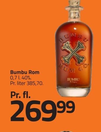 Fleggaard Bumbu Rom 0,7 L tilbud