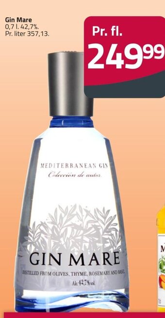 Fleggaard Gin Mare 0,7 L tilbud