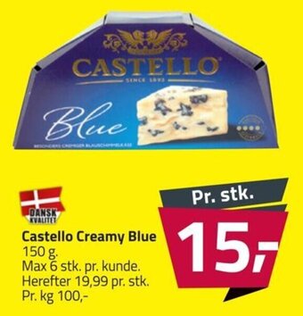 Fleggaard Castello Creamy Blue tilbud