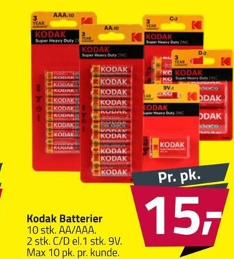 Fleggaard Kodak Batterier tilbud