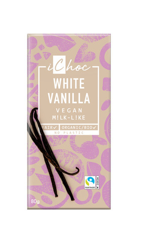 Helsemin Ichoc, ichoc white vanilla ø, 80 g tilbud