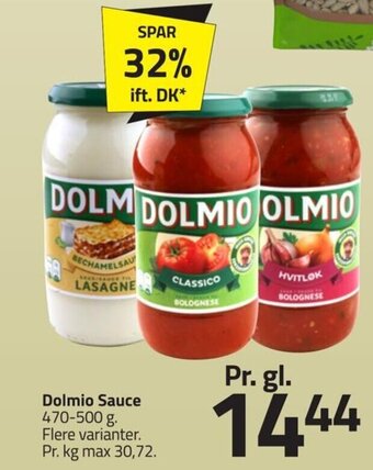 Fleggaard Dolmio Sauce tilbud