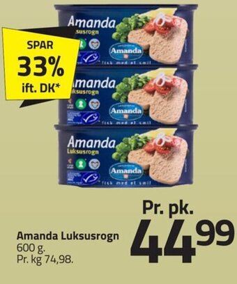 Fleggaard Amanda Luksusrogn tilbud