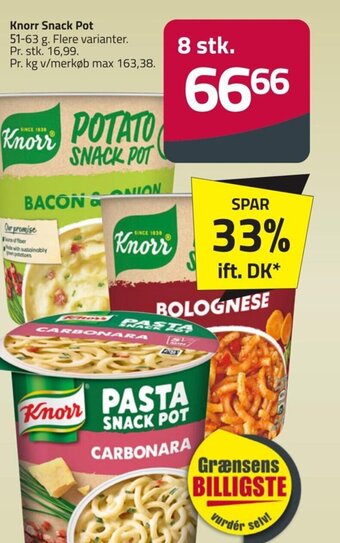 Fleggaard Knorr Snack Pot tilbud