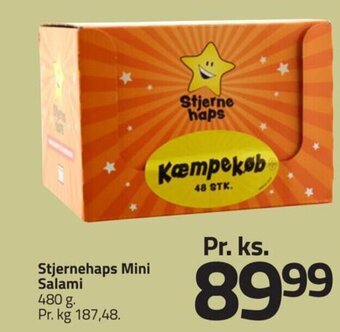 Fleggaard Stjernehaps Mini Salami tilbud