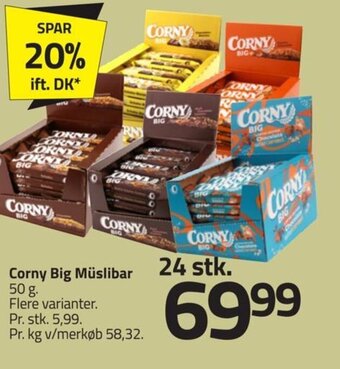 Fleggaard Corny Big Müslibar tilbud