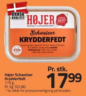 Højer Schweizer Krydderfedt