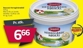 Fleggaard Beauvais Herregårdsrødkål tilbud