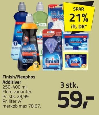 Fleggaard Finish/Neophos Additiver tilbud