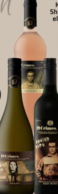 Fleggaard 19 Crimes Behind Bars el. Revolutionary 0,75 l. Australien. tilbud