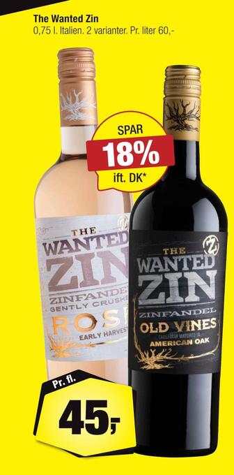 Calle The wanted zin tilbud