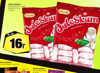 Calle Cloetta juleskum tilbud