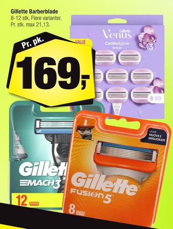 Calle Gillette barberblade tilbud
