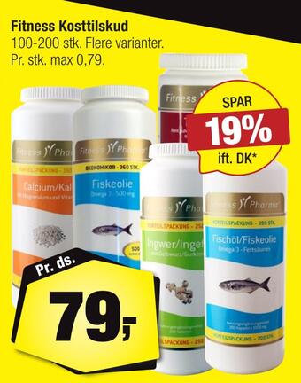 Calle Fitness kosttilskud tilbud