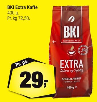 Calle Bki extra kaffe tilbud