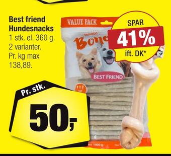 Calle Best friend hundesnacks tilbud
