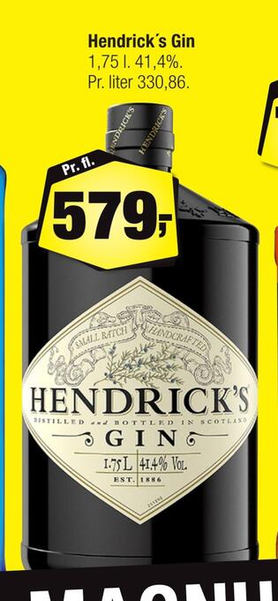 Hendrick's gin