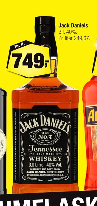 Calle Jack daniels tilbud