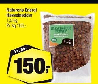 Calle Naturens energi hasselnødder tilbud