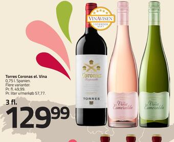 Torres coronas el. vina