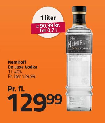 Nemiroff de luxe vodka