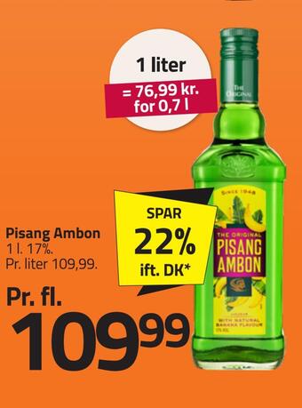 Fleggaard Pisang ambon tilbud