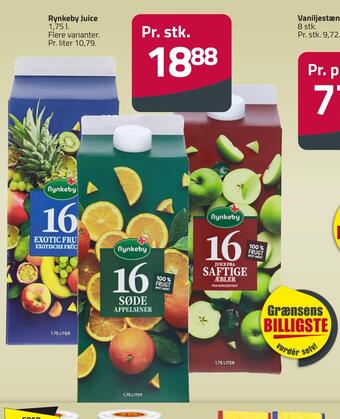 Fleggaard Rynkeby juice tilbud
