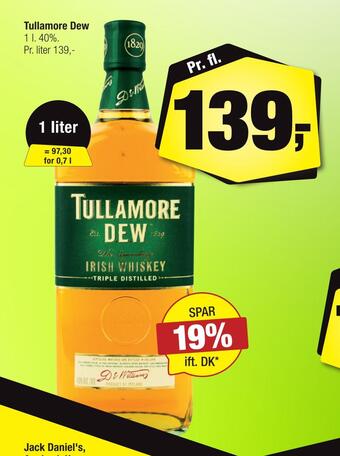 Calle Tullamore dew tilbud