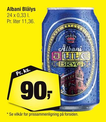 Calle Albani blålys tilbud