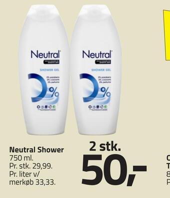 Fleggaard Neutral shower tilbud