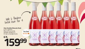 Fleggaard Vina tendida moscato rosé tilbud
