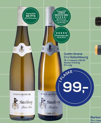 Irma Cattin grand cru hatschbourg tilbud
