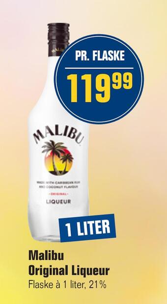Otto Duborg Malibu original liqueur tilbud
