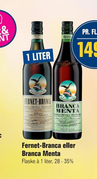 Otto Duborg Fernet-branca eller branca menta tilbud