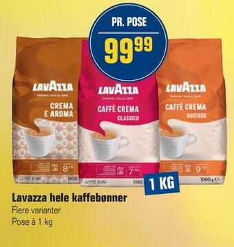 Lavazza hele kaffebønner