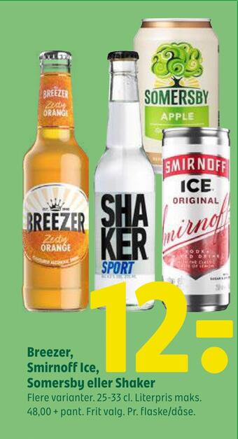 Coop 365 Somersby eller shaker tilbud