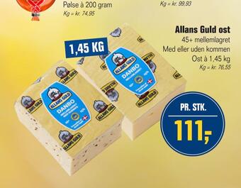 Allans guld ost