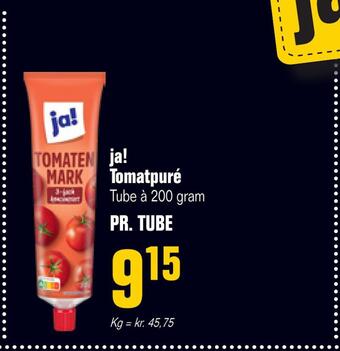 Otto Duborg Ja! tomatpuré tilbud