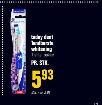 Otto Duborg Today dent tandbørste whitening tilbud